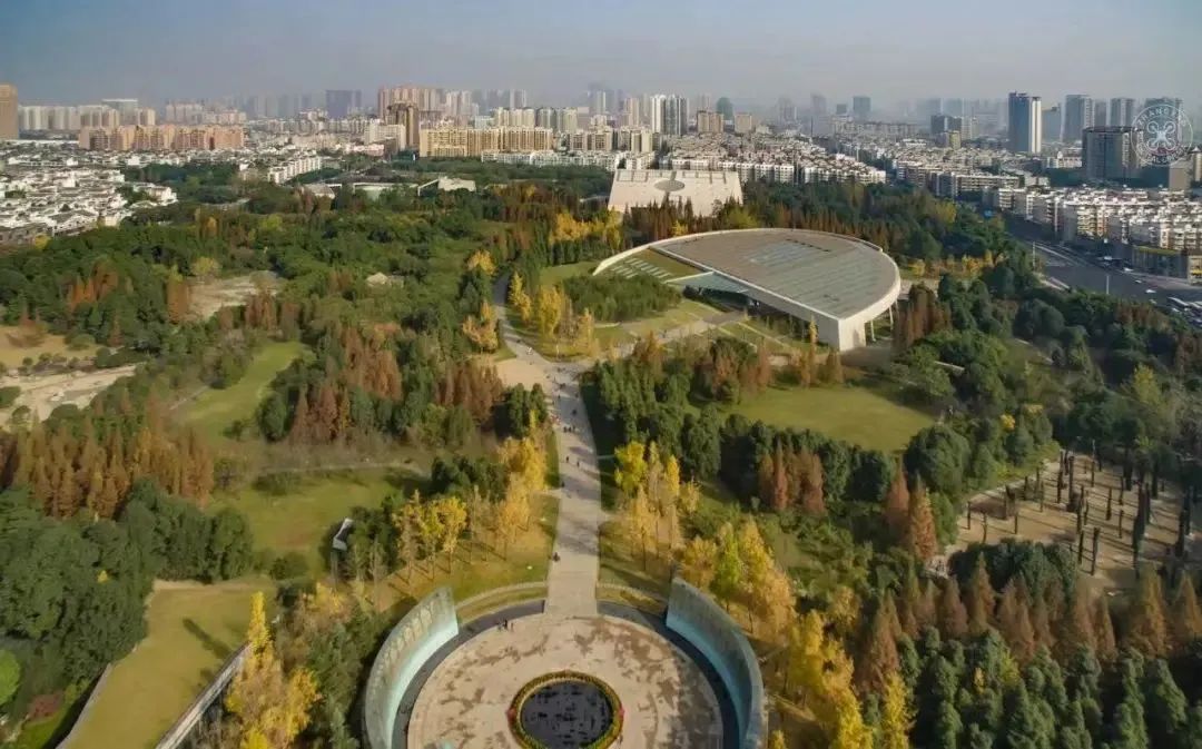 A scenic view of Deyang Sanxingdui Yizhi