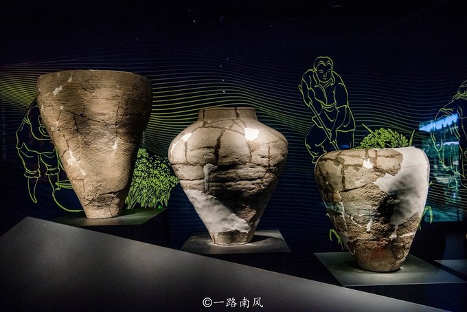 A scenic view of Deyang Sanxingdui Yizhi
