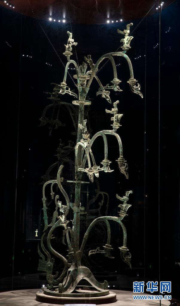 A scenic view of Deyang Sanxingdui Yizhi