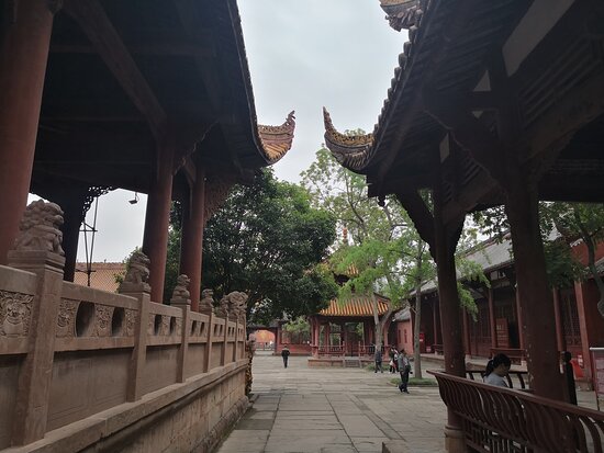 A scenic view of Deyang Wenmiao