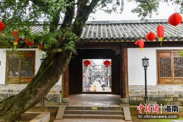 A scenic view of Dingan Gucheng Yizhi