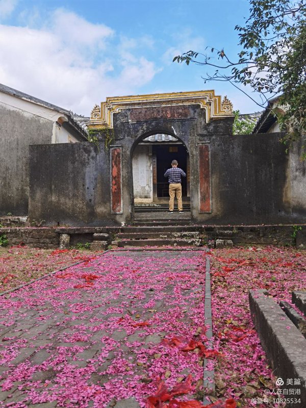 A scenic view of Dingan Gucheng Yizhi