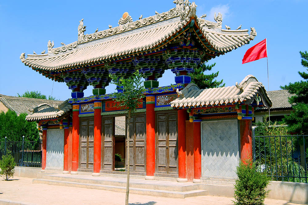 A scenic view of Dingxi Bangluozhen Huiyi Jiuzhi
