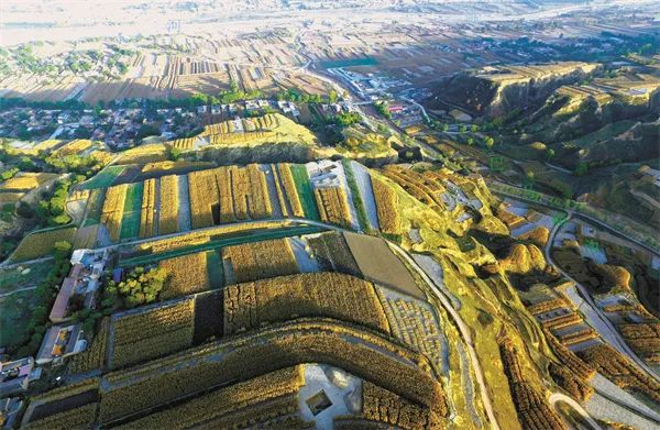 A scenic view of Dingxi Majiayao Yizhi