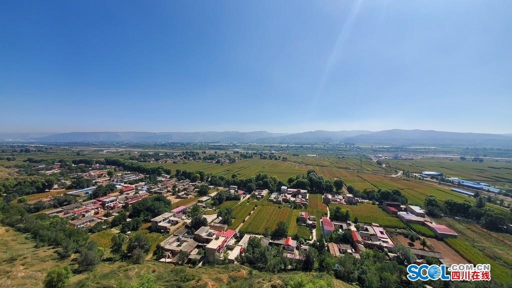 A scenic view of Dingxi Majiayao Yizhi