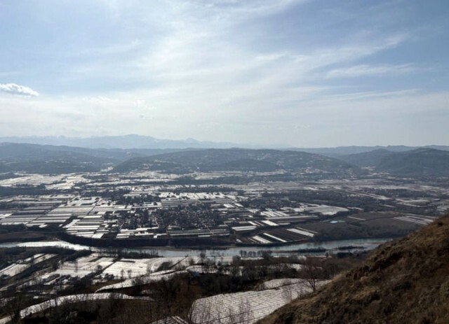 A scenic view of Dingxi Siwa Yizhi