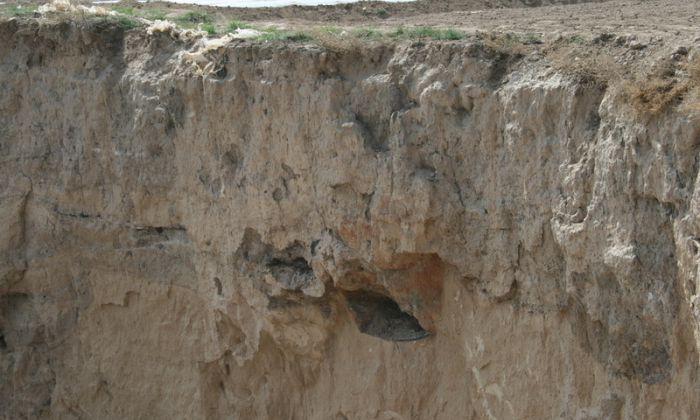A scenic view of Dingxi Siwa Yizhi