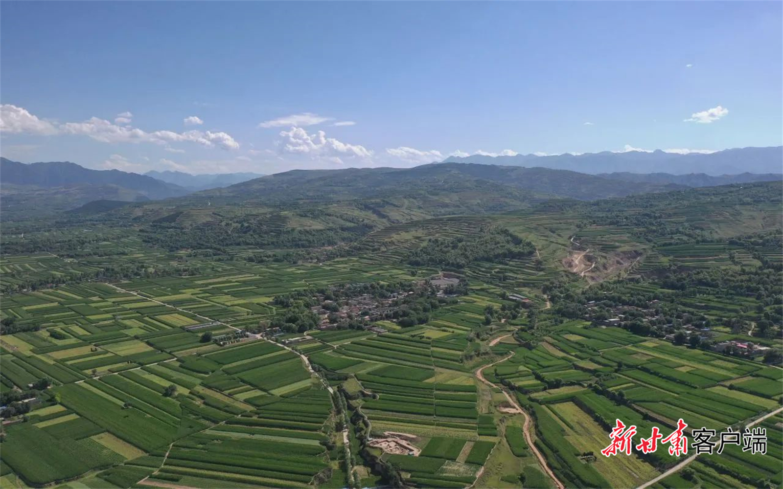 A scenic view of Dingxi Siwa Yizhi