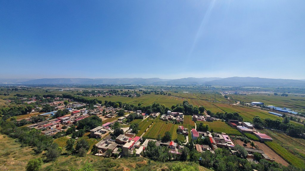A scenic view of Dingxi Xindian Yizhi
