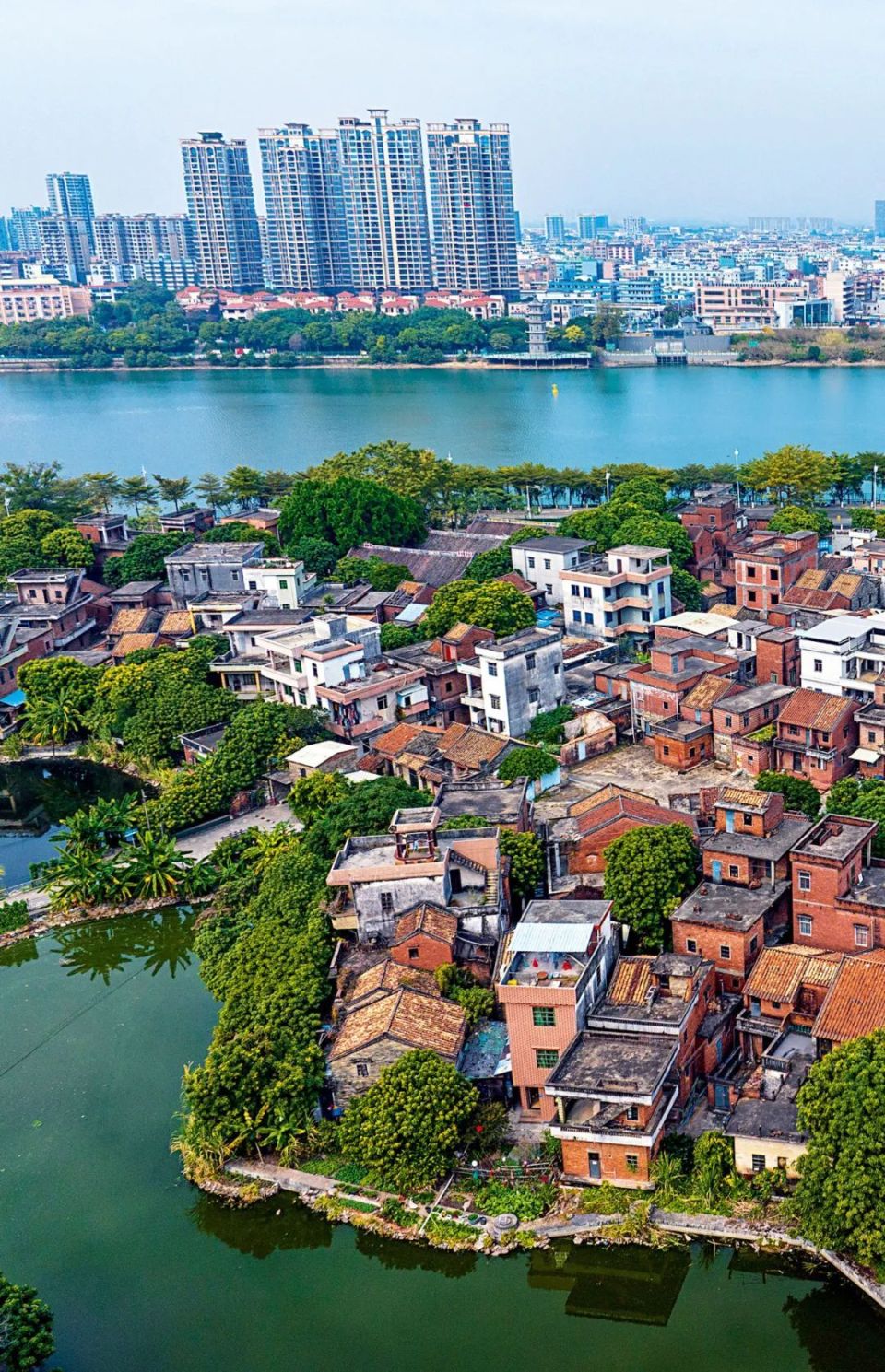 A scenic view of Dongguan Haogang Beiqiu Yizhi
