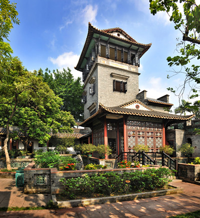 A scenic view of Dongguan Keyuan