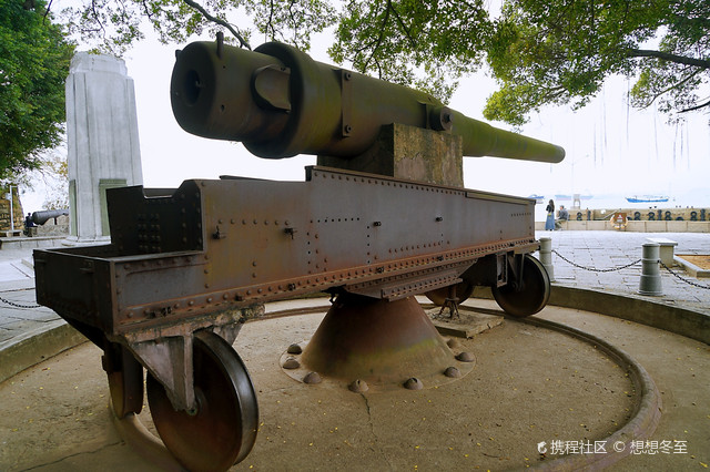 A scenic view of Dongguan Linzexu Xiaoyanchi Humen Paotai Jiuzhi