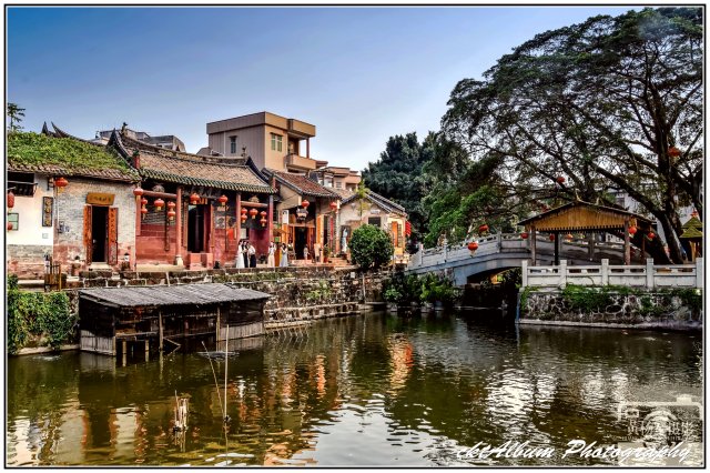 A scenic view of Dongguan Nanshecun Tangweicun Gujianzhuqun