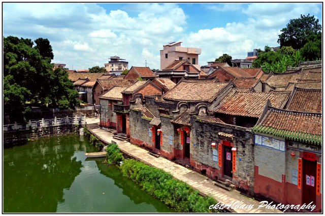 A scenic view of Dongguan Nanshecun Tangweicun Gujianzhuqun