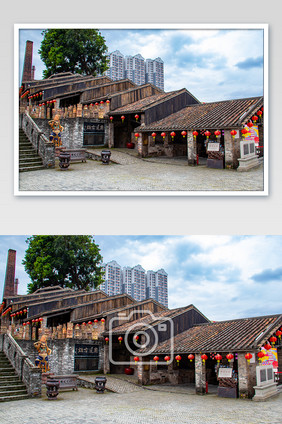 A scenic view of Foshan Nanfeng Guzao