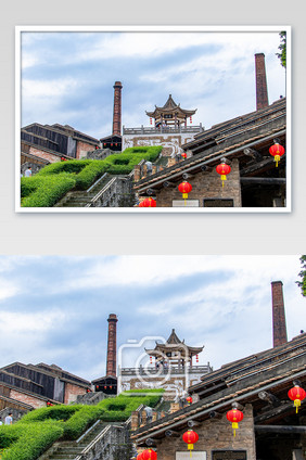 A scenic view of Foshan Nanfeng Guzao