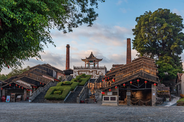 A scenic view of Foshan Nanfeng Guzao