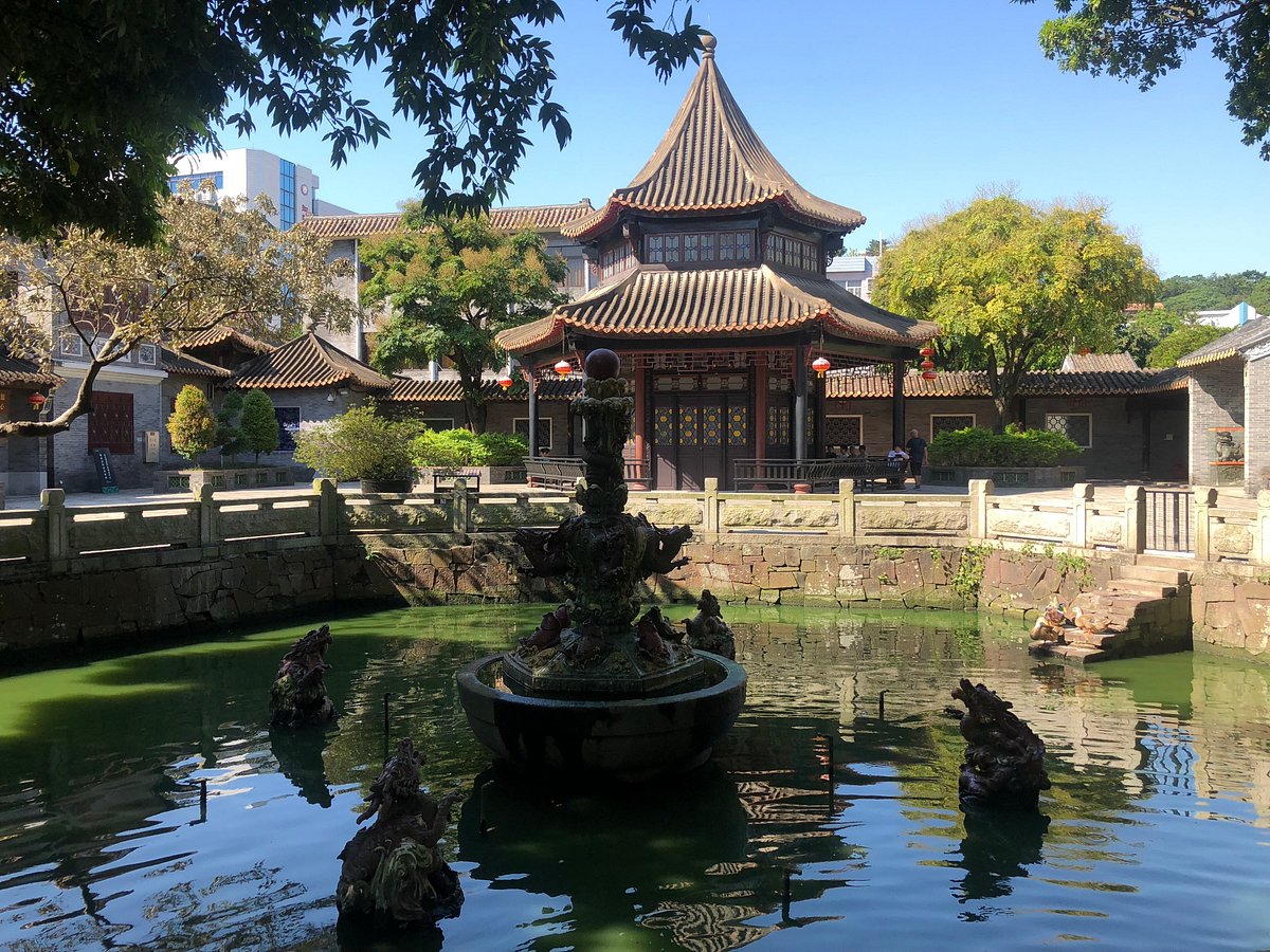 A scenic view of Foshan Qinghuiyuan