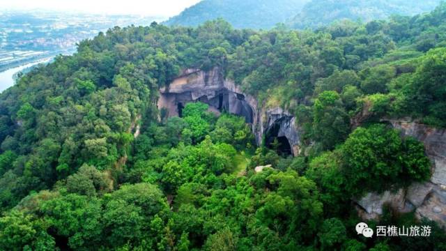 A scenic view of Foshan Xiqiaoshan Caishichang Yizhi