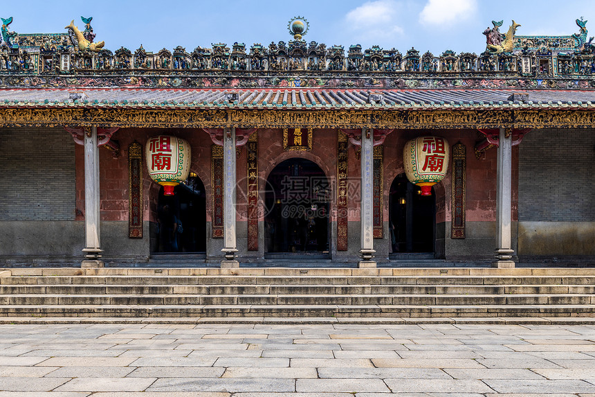 A scenic view of Foshan Zumiao
