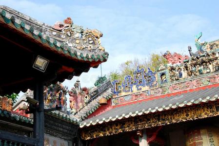 A scenic view of Foshan Zumiao