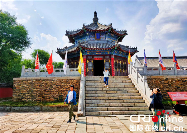 A scenic view of Fushun Hetuala Gucheng