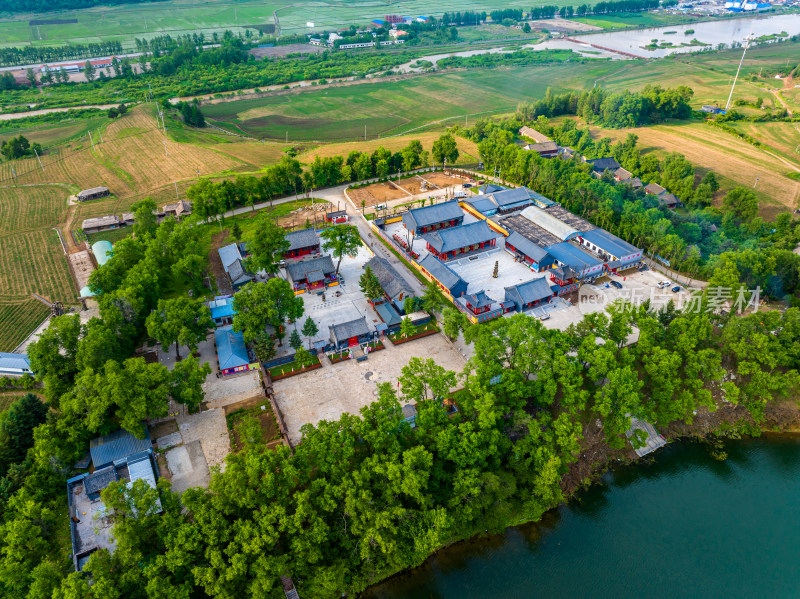 A scenic view of Fushun Hetuala Gucheng