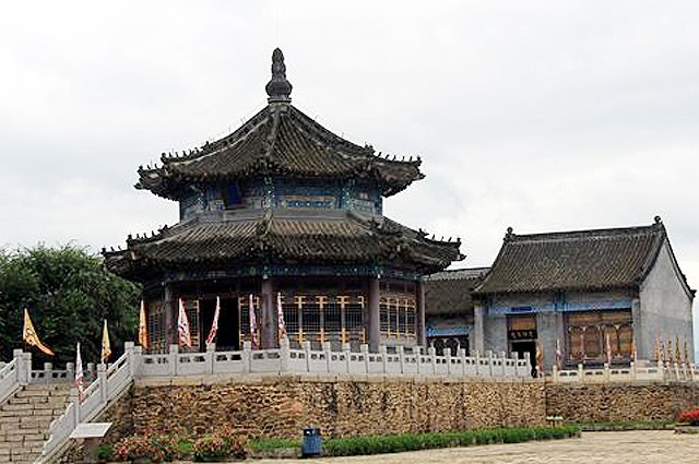 A scenic view of Fushun Hetuala Gucheng