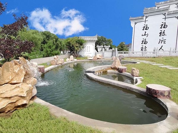 A scenic view of Fushun Shijiagou Mudi