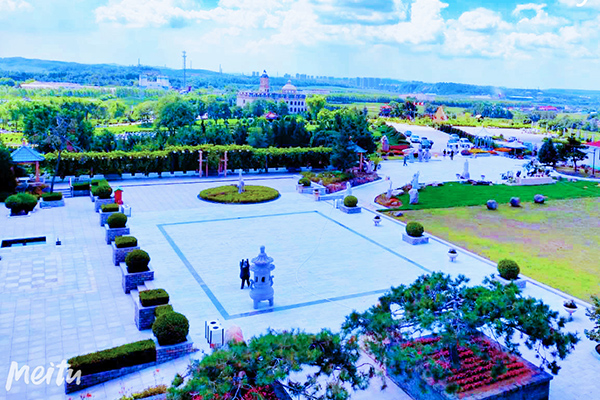 A scenic view of Fushun Shijiagou Mudi