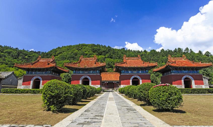 A scenic view of Fushun Yongling Nanchengzhi