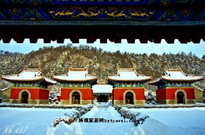 A scenic view of Fushun Yongling Nanchengzhi