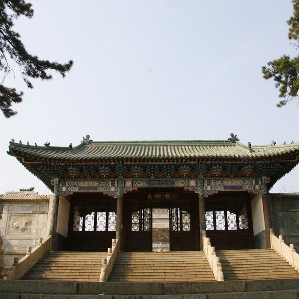 A scenic view of Fushun Yuanshuailin