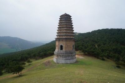 A scenic view of Fuxin Dongtashan Ta