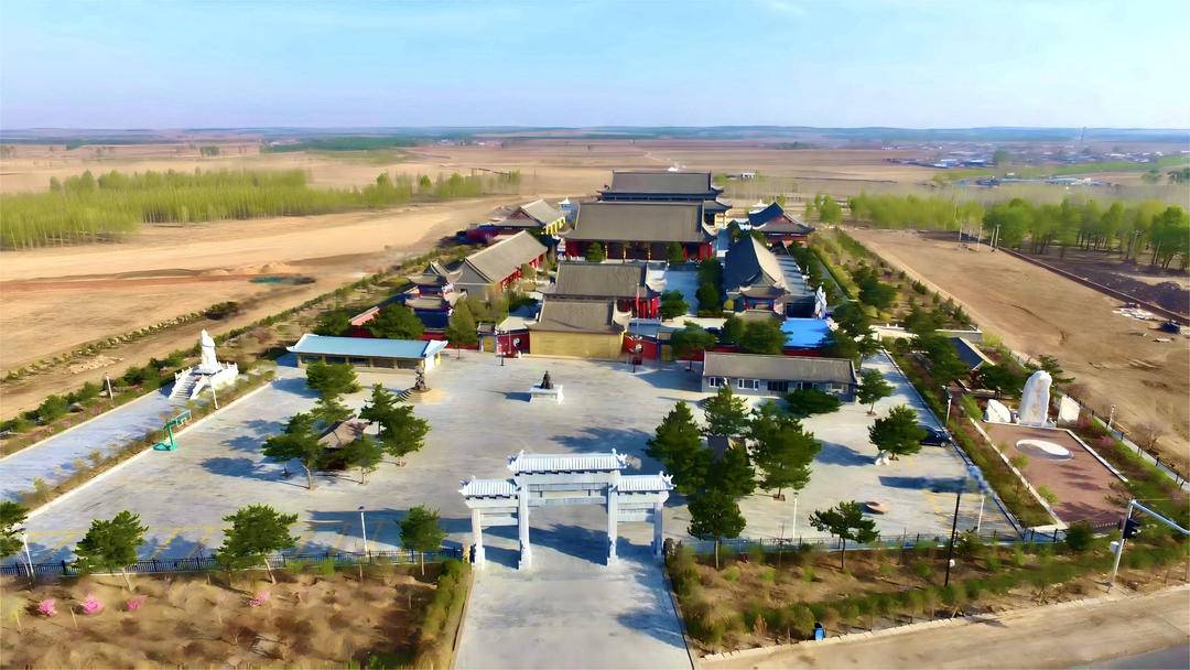 A scenic view of Fuxin Tayingzi Ta