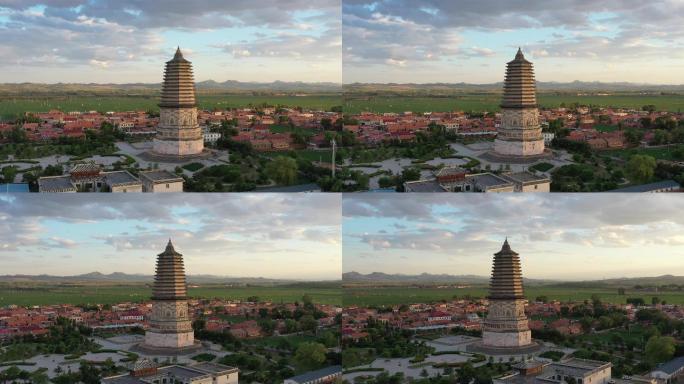 A scenic view of Fuxin Tayingzi Ta