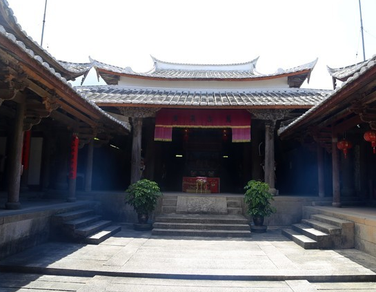 A scenic view of Fuzhou Chentaiwei Gong