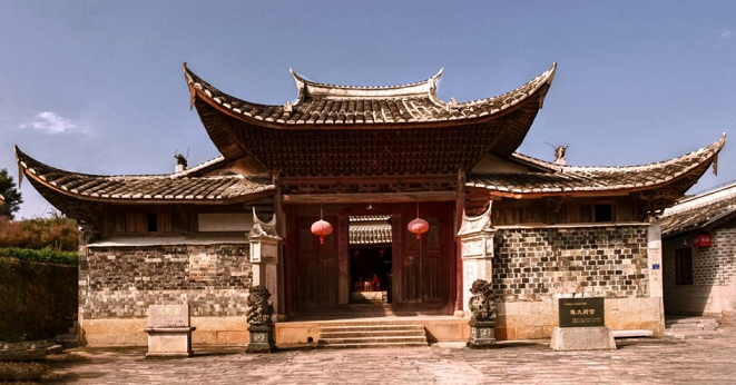 A scenic view of Fuzhou Chentaiwei Gong