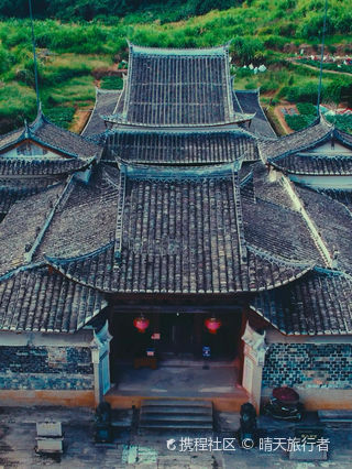 A scenic view of Fuzhou Chentaiwei Gong