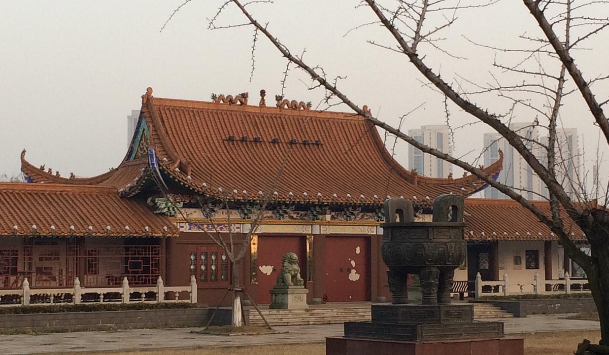 A scenic view of Fuzhou Dasima Paifang