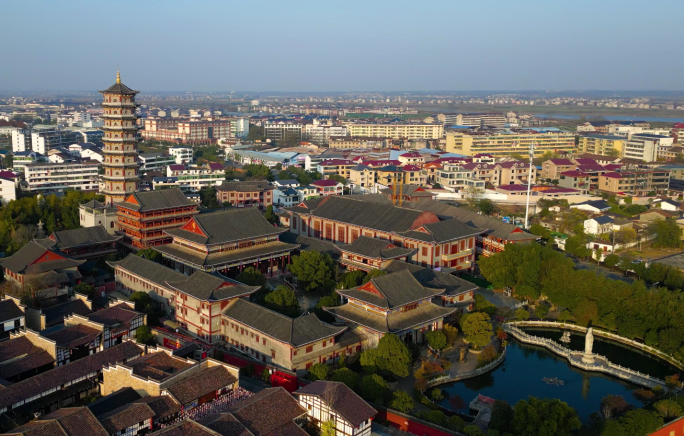 A scenic view of Fuzhou Dasima Paifang