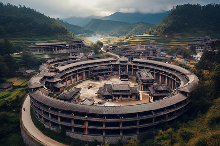 A scenic view of Fuzhou Fujian Chuanzheng Jianzhu