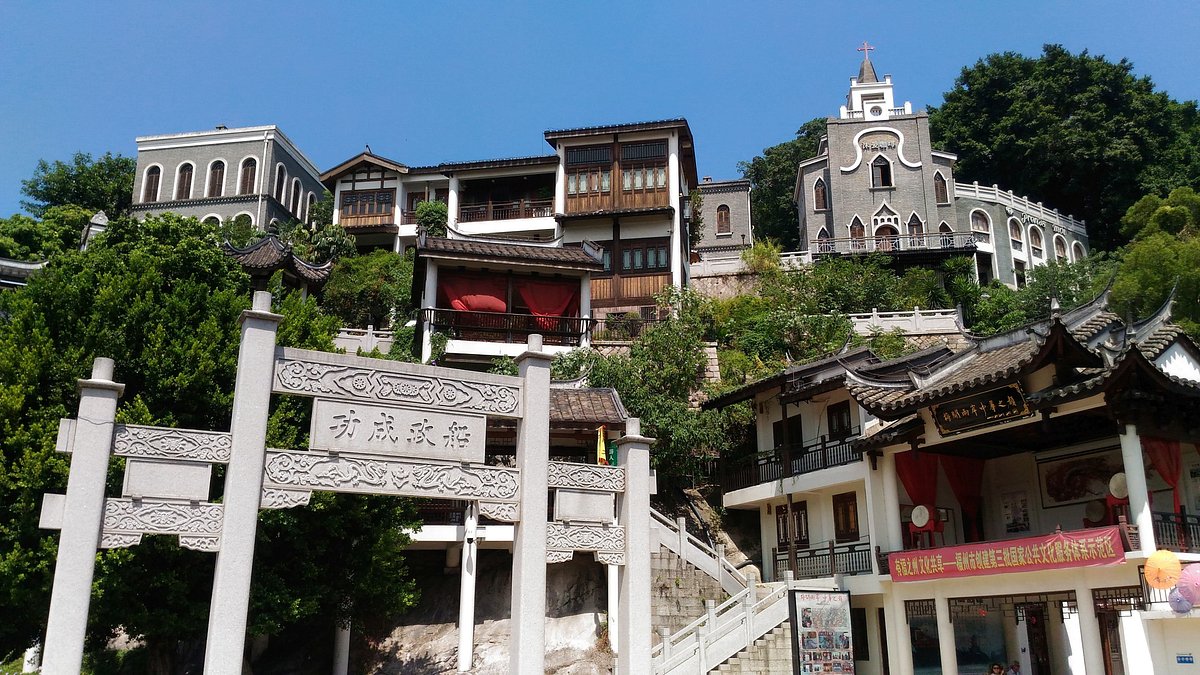 A scenic view of Fuzhou Fujian Chuanzheng Jianzhu
