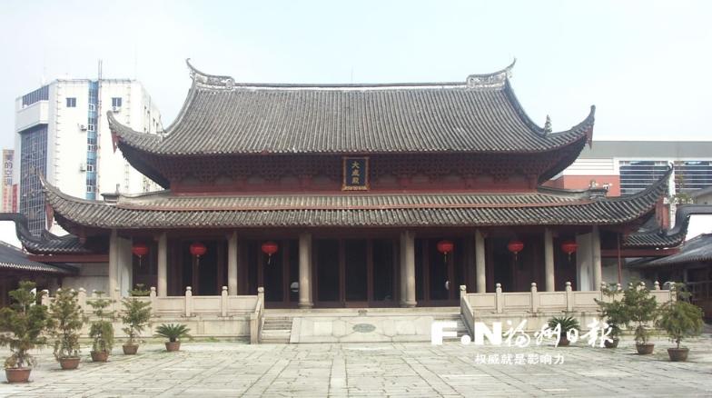 A scenic view of Fuzhou Fuzhou Wenmiao