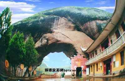 A scenic view of Fuzhou Guodishan Yizhi