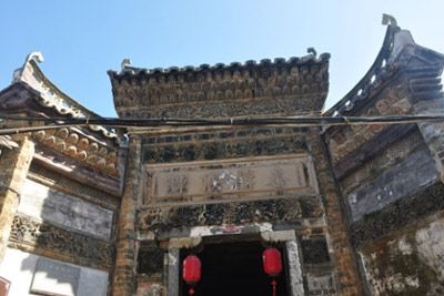 A scenic view of Fuzhou Kuibi Lianhui Minzhai