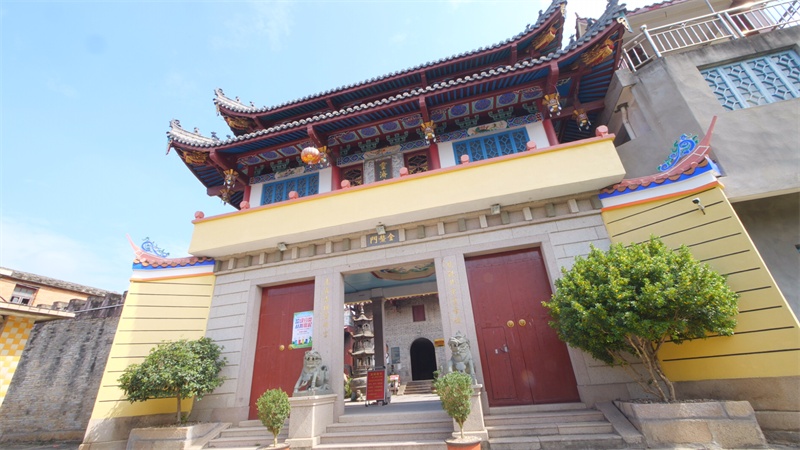 A scenic view of Fuzhou Lingjigong Bei