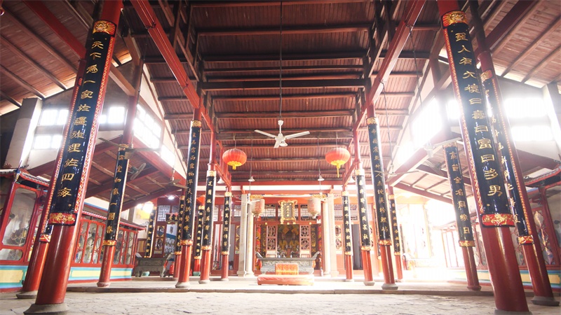 A scenic view of Fuzhou Lingjigong Bei