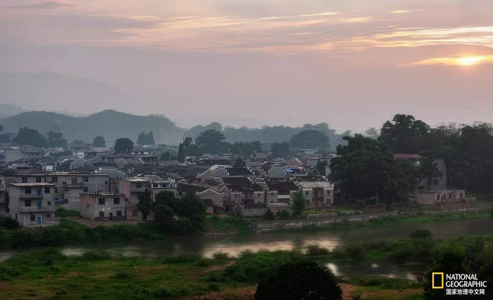 A scenic view of Fuzhou Liukengcun Gu Jianzhuqun