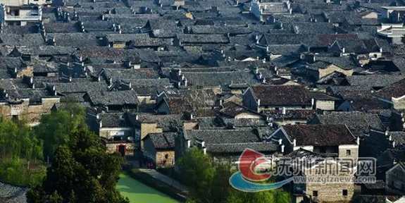 A scenic view of Fuzhou Liukengcun Gu Jianzhuqun